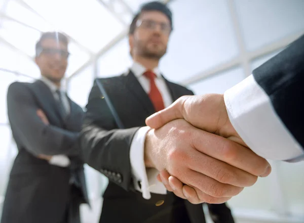 Business background.business handshake — Stock Photo, Image