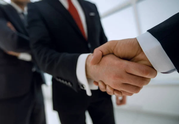 Business background.business handshake business partners — Stock Photo, Image