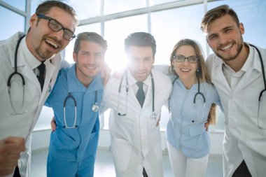 genç takım veya doktor grup resmi