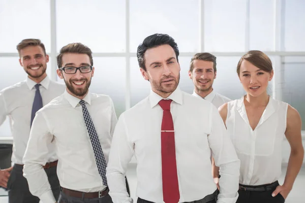 Group of successful business people standing together — Stock Photo, Image