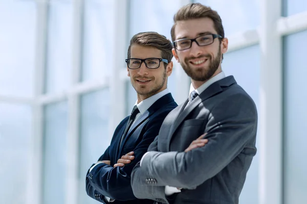 Socios comerciales unidos. — Foto de Stock