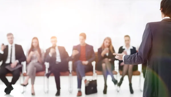 Verksamhet bakgrund. den suddiga bilden av office. — Stockfoto