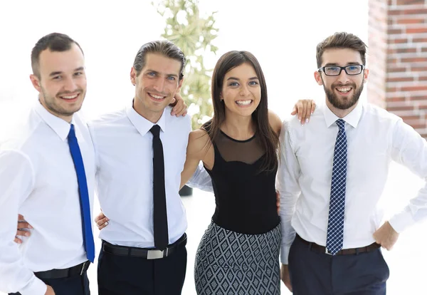 Retrato de primer plano de un equipo de negocios profesional —  Fotos de Stock