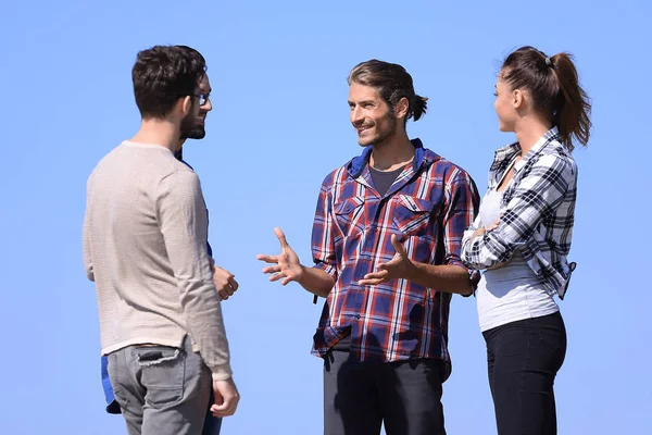 Eine Gruppe erfolgreicher junger Menschen. — Stockfoto