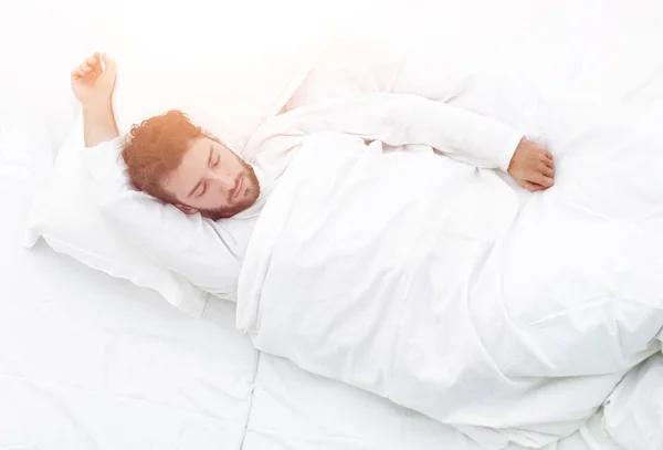 Background image waking up beautiful men. — Stock Photo, Image