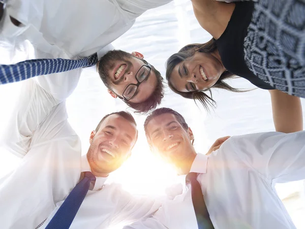 Closeup.bottom view.successful business people — Stock Photo, Image