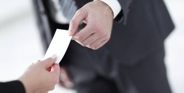 Döviz kartvizit ilk defa karşılamak