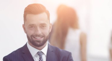 işadamı office arka plan üzerinde.