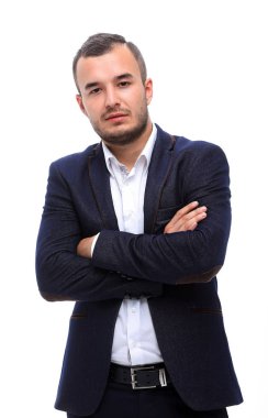 iş erkek gülümseyen portresi .