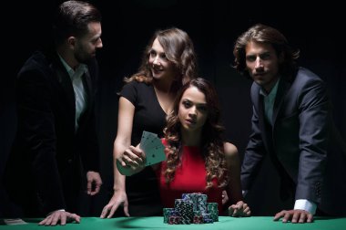 İnsanlar iskambil poker Casino, kumar