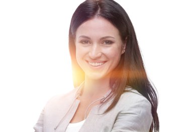 maksatlı modern genç kadın. portre.