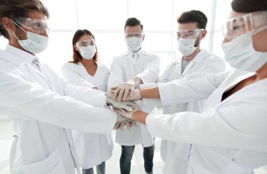 bir grup profesyonel doktor.