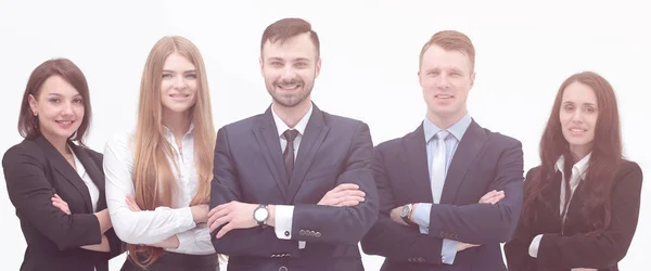 Führungskraft und erfolgreiches Business-Team — Stockfoto