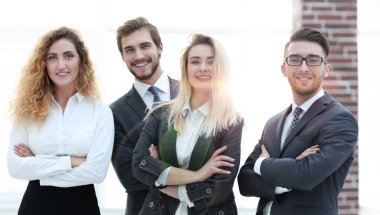 Modern profesyonel iş takım.