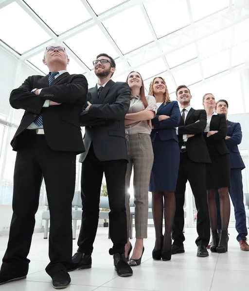 Closeup of a group of business people — Stock Photo, Image