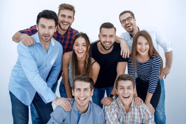 Başarılı bir yaratıcı iş ekibinin portresi.