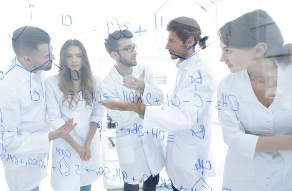 Group of laboratory employees. — Stock Photo, Image