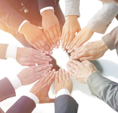 purpose.closeup kavramı. eller iş takım