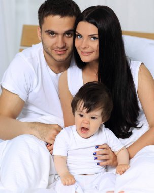 Aile Çocuklar sabah ile.