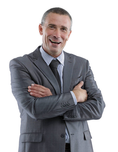 face of a successful businessman