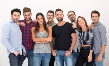 Yaratıcı iş takım portresi.
