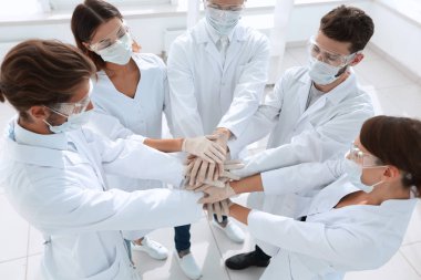 bir grup profesyonel doktor.