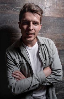 Portre, kendine güvenen, işadamı