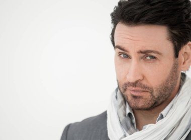 up.Portrait başarılı bir modern insanın kapatın