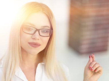 başarılı iş kadınları closeup portresi