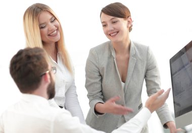 iş takım iş sorunları tartışıyor