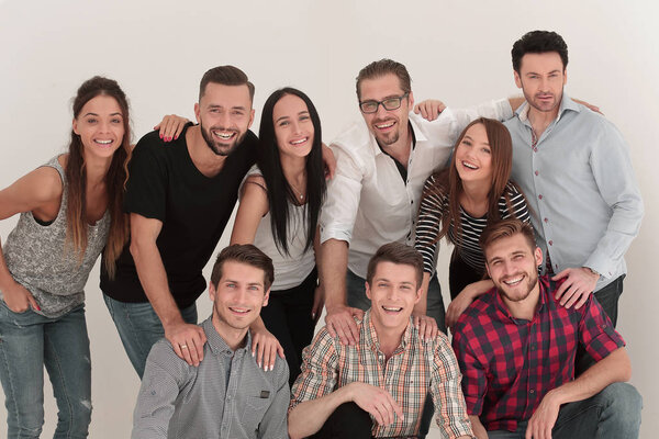 group of promising young people