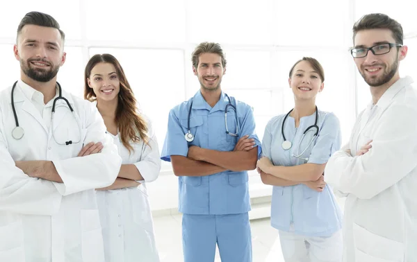 Retrato de los principales miembros del centro médico —  Fotos de Stock