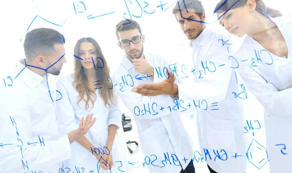 Group of laboratory employees. — Stock Photo, Image