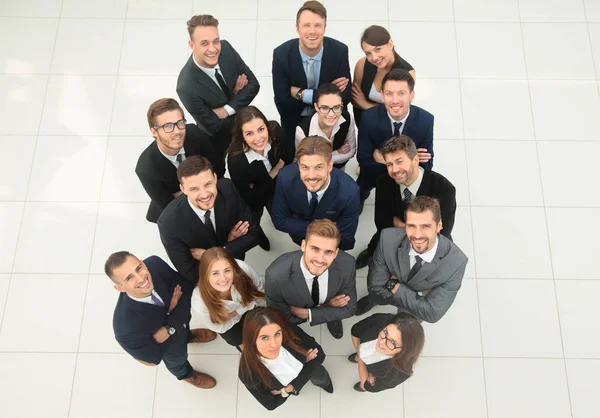 Closeup. professional large business team . — Stock Photo, Image