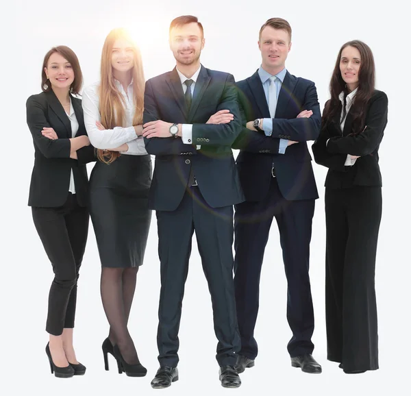 Retrato de grupo da equipe de negócios bem sucedida — Fotografia de Stock