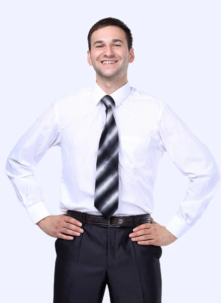 Retrato de um homem de negócios sonhando . — Fotografia de Stock