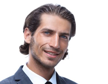 iş adamları gülümseyen portresi.