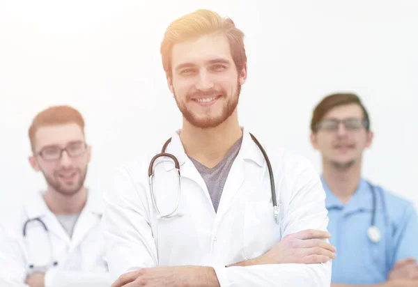 Başarılı tıbbi işçilerin grup — Stok fotoğraf