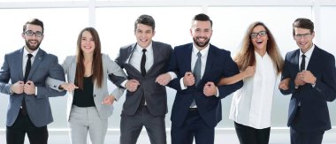 başarılı tutarlı iş takım ayakta birlikte