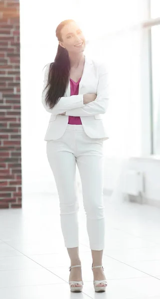 Portrait of novice business women in office — Stock Photo, Image