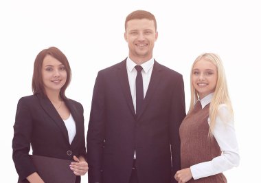 tam büyüme portre. profesyonel iş takım.