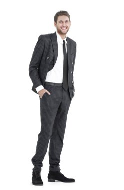 tam growth.modern başarılı girişimci portre.