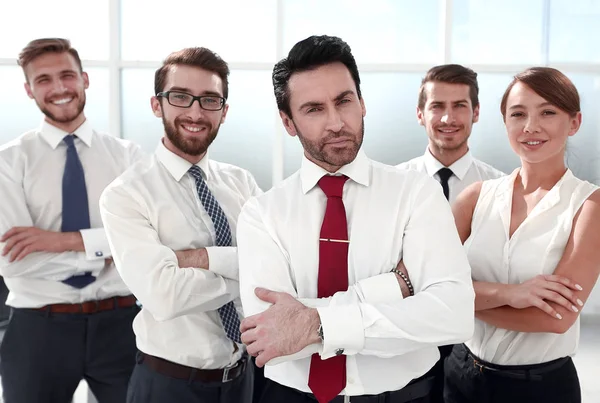 Retrato de uma equipe de negócios bem sucedida — Fotografia de Stock