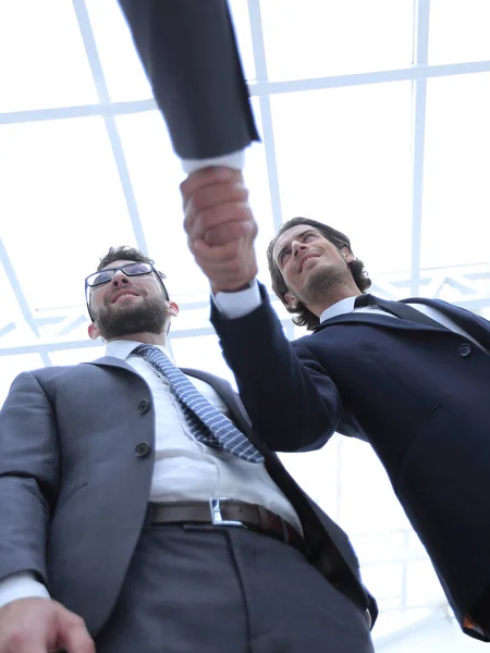 Closeup.handshake de pessoas de negócios — Fotografia de Stock