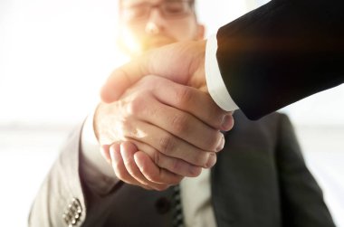 Müvekkille etkili pazarlıklar. İş konsepti fotoğrafı.