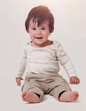 komik bebek katta oturan beyaz bitti izole