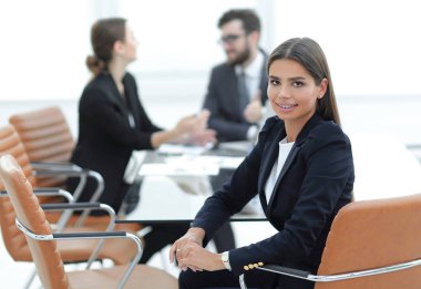 closeup.Employees ofis