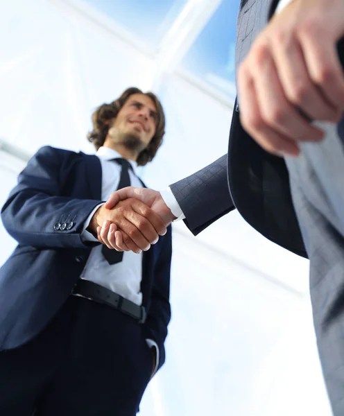 Efektivní vyjednávání s klientem. Fotografie podnikatelského konceptu. — Stock fotografie
