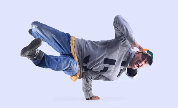 Retrato de um jovem alegre . — Fotografia de Stock