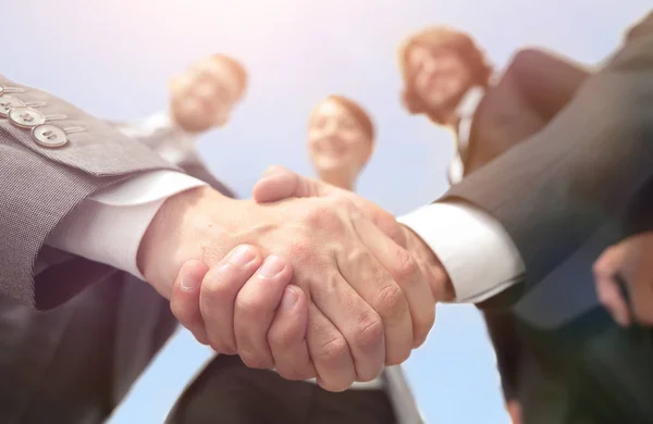 Business handshake.the concepto de asociación — Foto de Stock